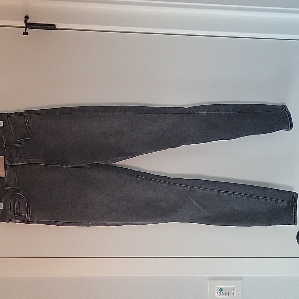 7FAMK Luxe Vintage "Aubrey" Jeans Sz 26 Dark Gray